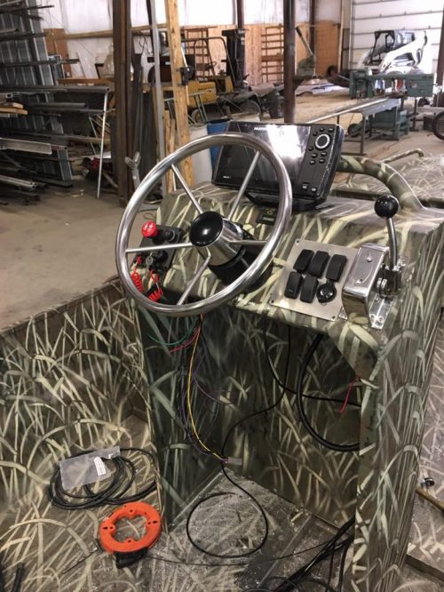 custom steering